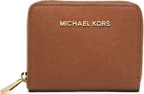 michael kors leather waller|Michael Kors small wallet women.